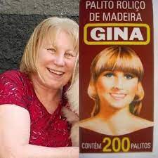 A história da moça do palito Gina!