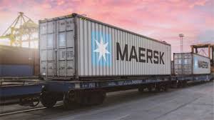 Maersk envia o primeiro trem do porto de Rotterdam para a China